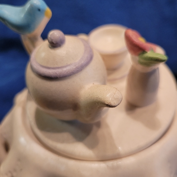 Vintage 1985 Telafora Ceramic Teapot - Picture 2 of 6